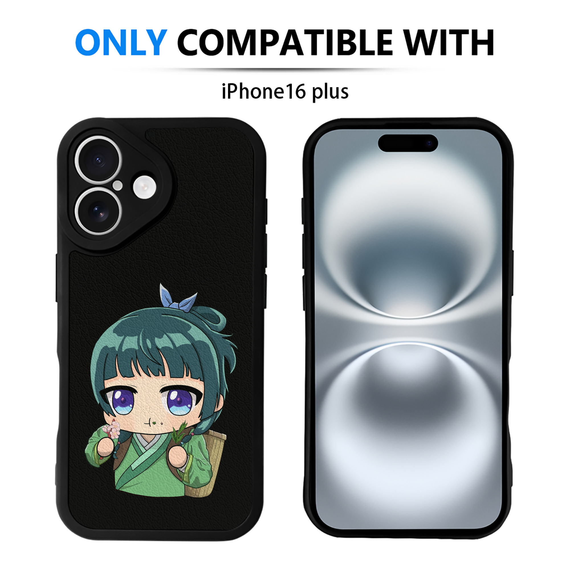 薬屋のひとりごと The Apothecary Diaries 【iPhone 16シリーズ対応】シリコンスマホケース（レザー調） 材質：シリコン
